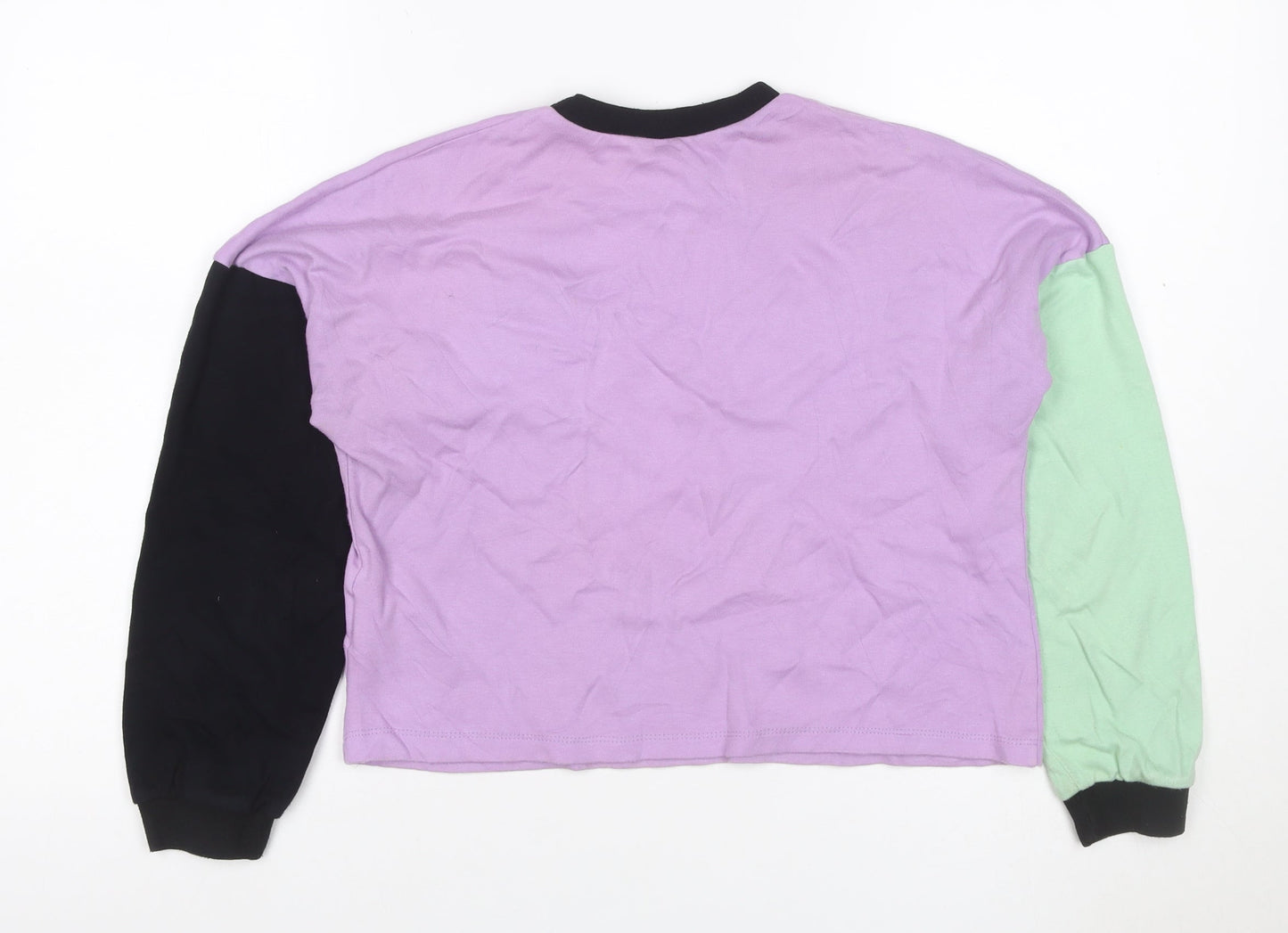 The Ragged Priest Women’s XS Multicoloured Tiger Colourblock Sweatshirt