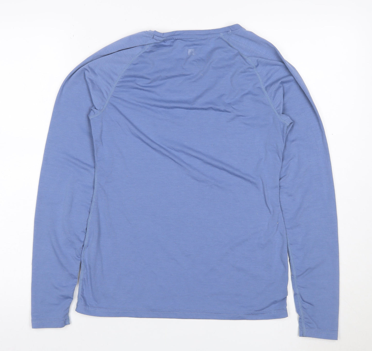Mountain Warehouse Women's Blue UK 8 Basic IsoCool Long Sleeve T-Shirt