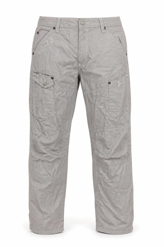 Marc Ecko Men’s Grey 33/32 Straight Cut Cargo Trousers Cotton