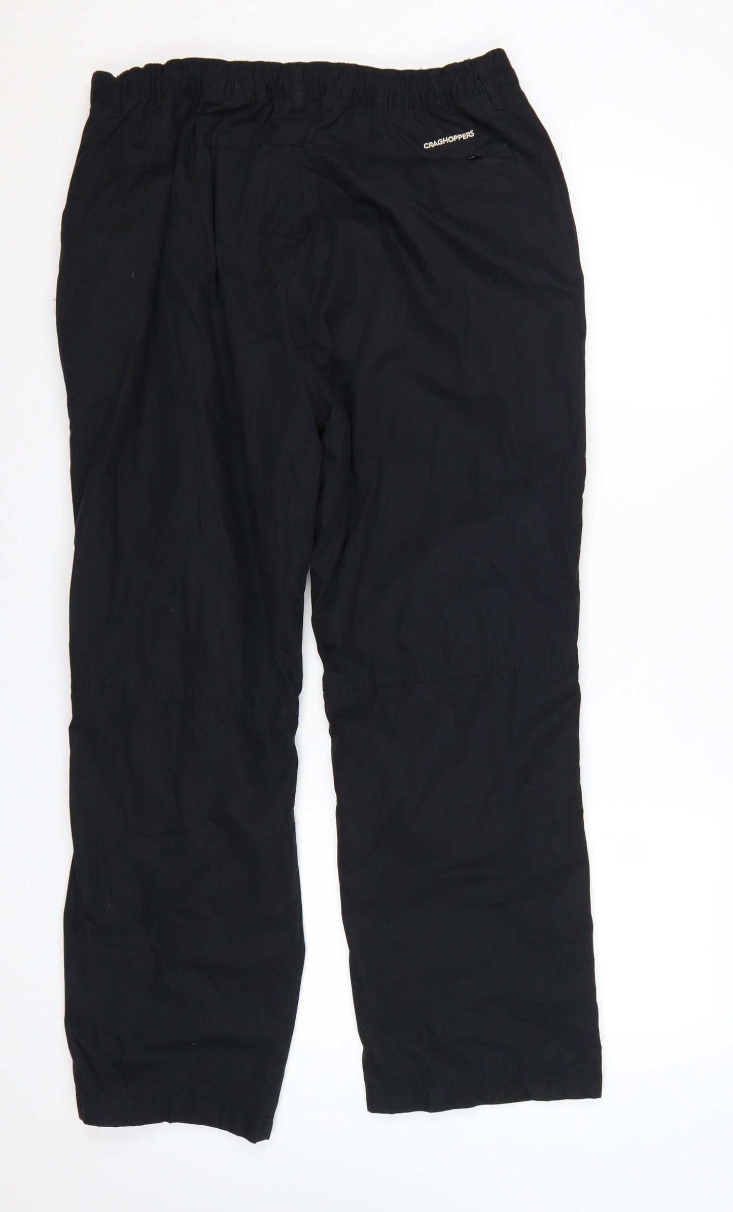 Craghoppers Women’s Black UK 16 Slim Walking Trousers Elastic Waist