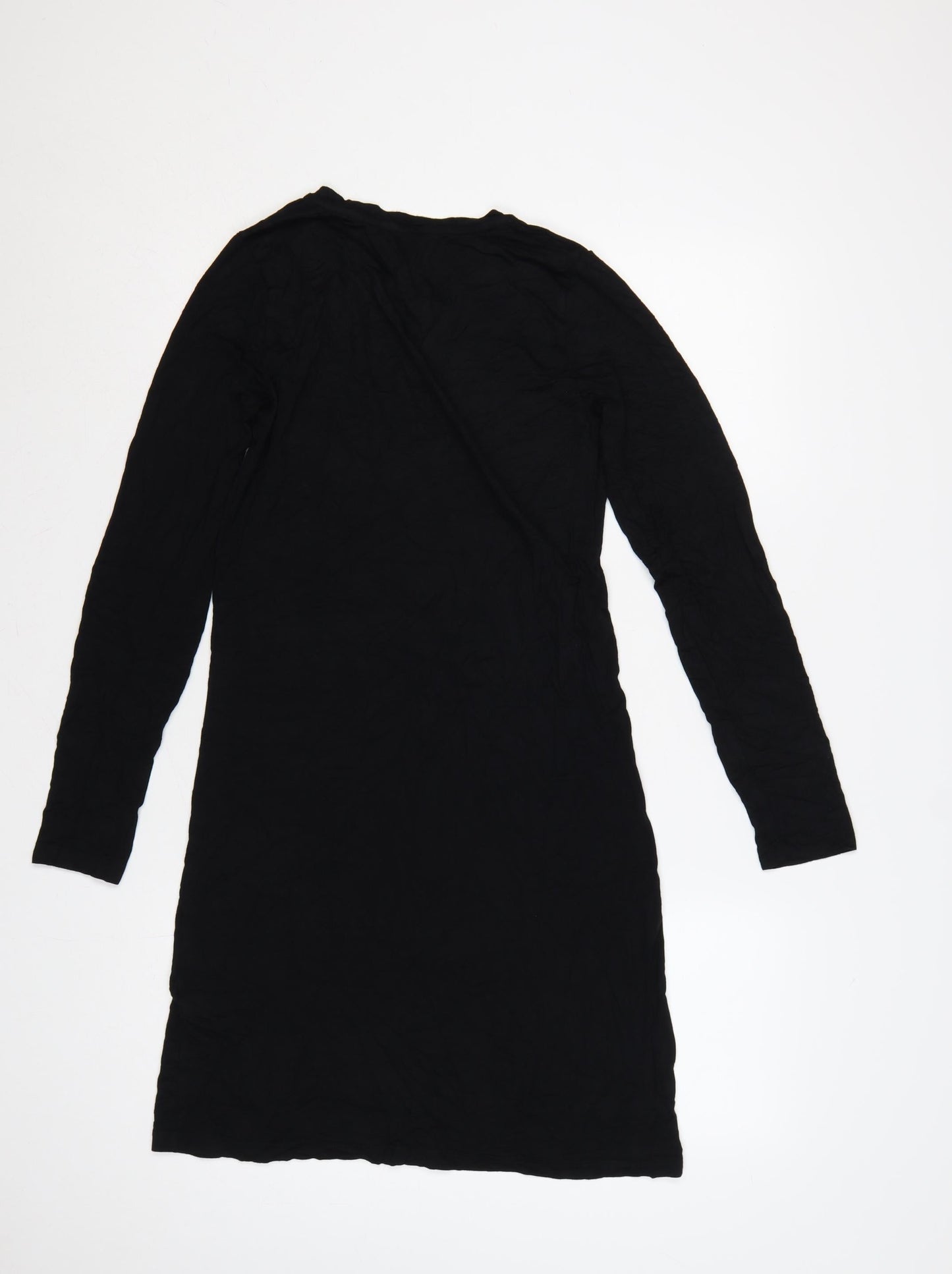 Lipsy London Women’s Black UK 10 Knee Length Jumper Dress Christmas