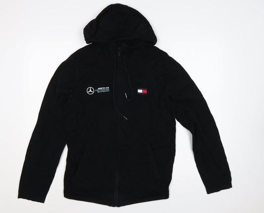 Tommy Hilfiger Men’s Black L AMG Petronas Motorsport Full Zip Hoodie