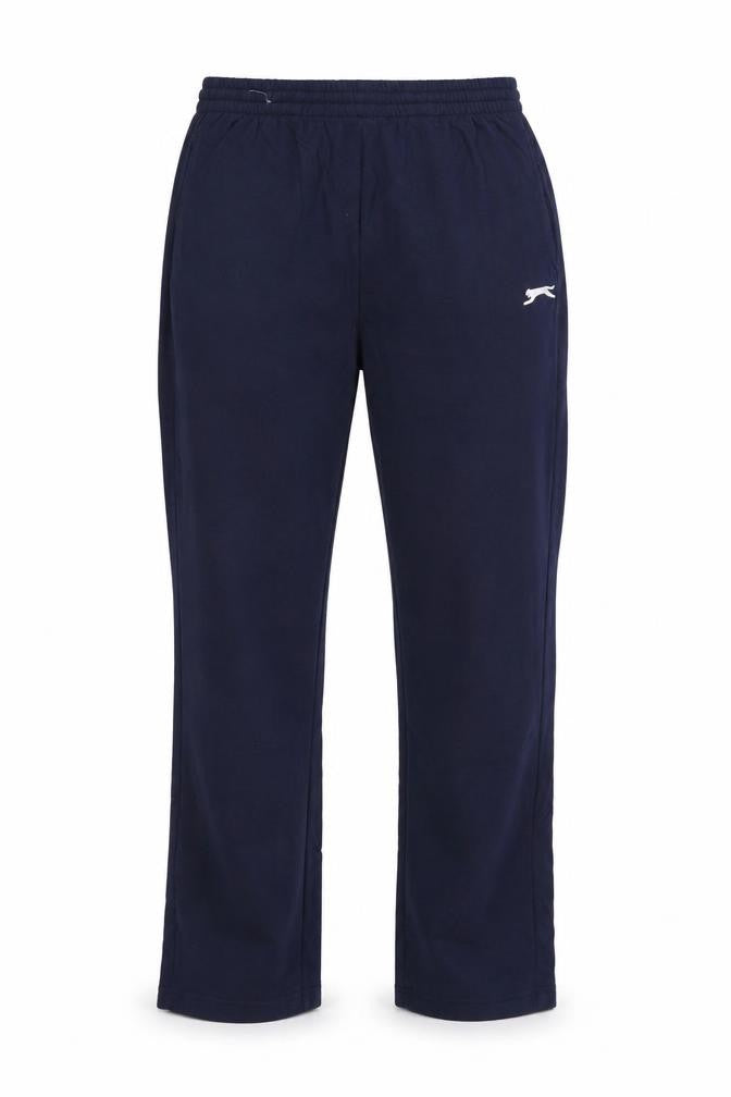 Slazenger Womens Navy M Straight Sweatpants Elastic Waist