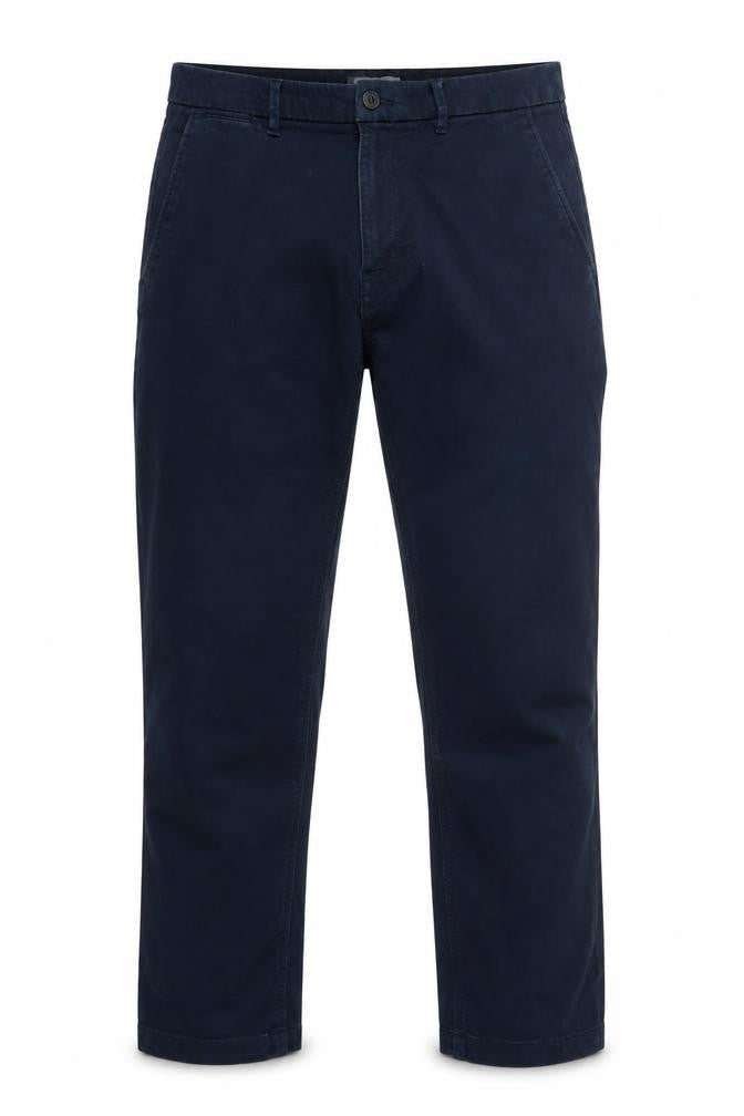 Marks & Spencer Men Blue Slim Chino Trousers 36in 29in