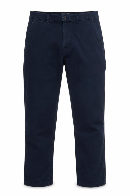 Marks & Spencer Men Blue Slim Chino Trousers 36in 29in