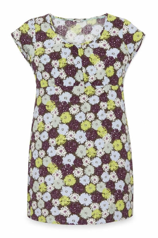 Boden Women Multicoloured Floral Shift Dress UK 12 Short Sleeve