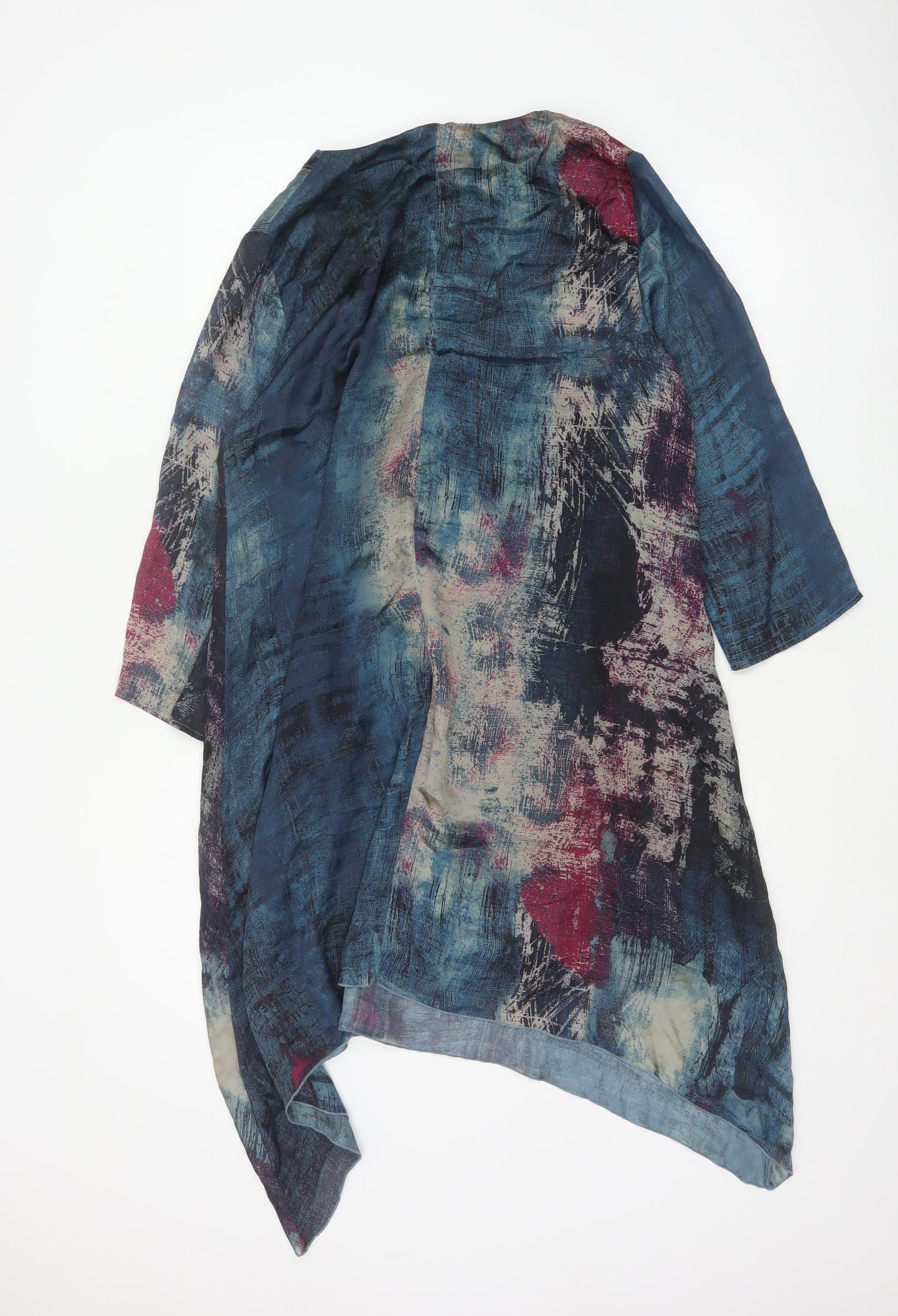 Saloos Women’s Multicoloured UK 14 Asymmetric Kaftan Dress