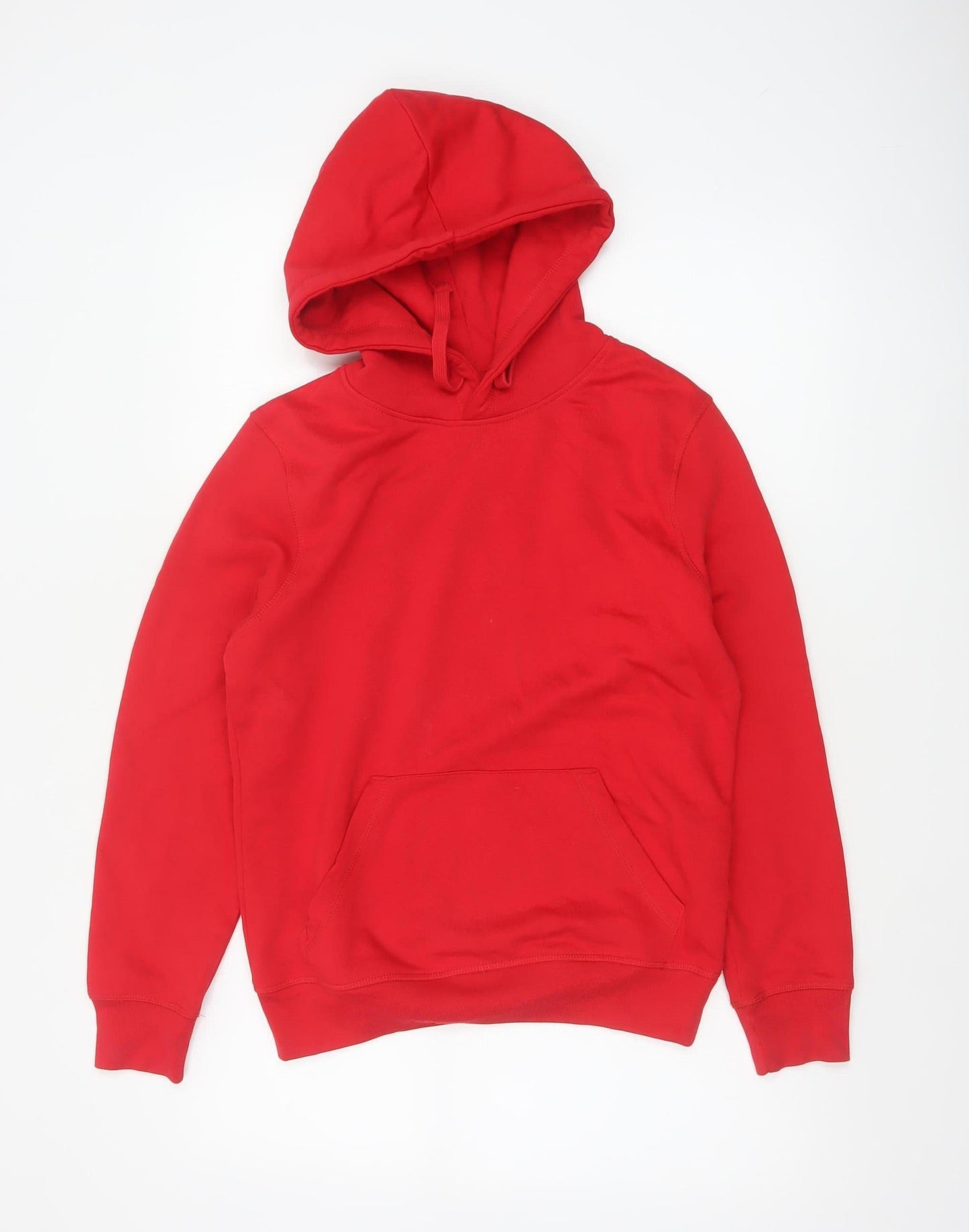 Stanley/Stella Women Red XS Pullover Hoodie Organic Cotton Pockets