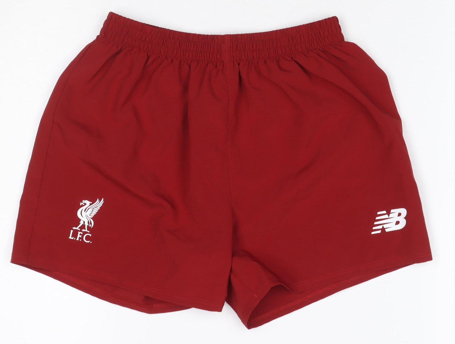 New Balance Boys Red 6-7 Years Athletic Liverpool FC Football Shorts
