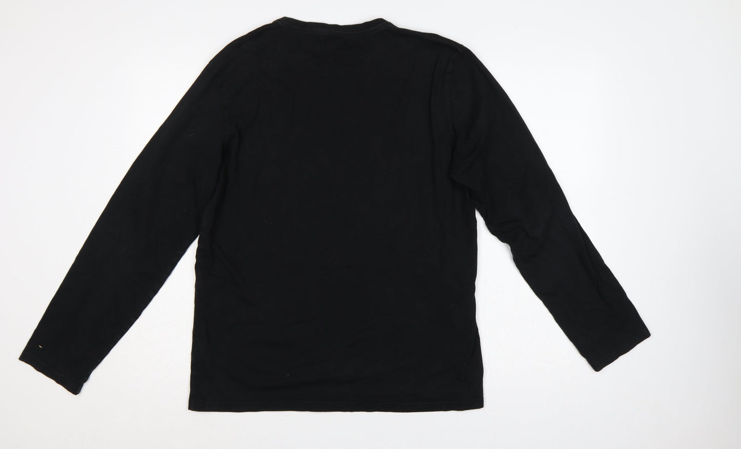 Polo Ralph Lauren Men’s Black L Long Sleeve Crew Neck Logo T-Shirt