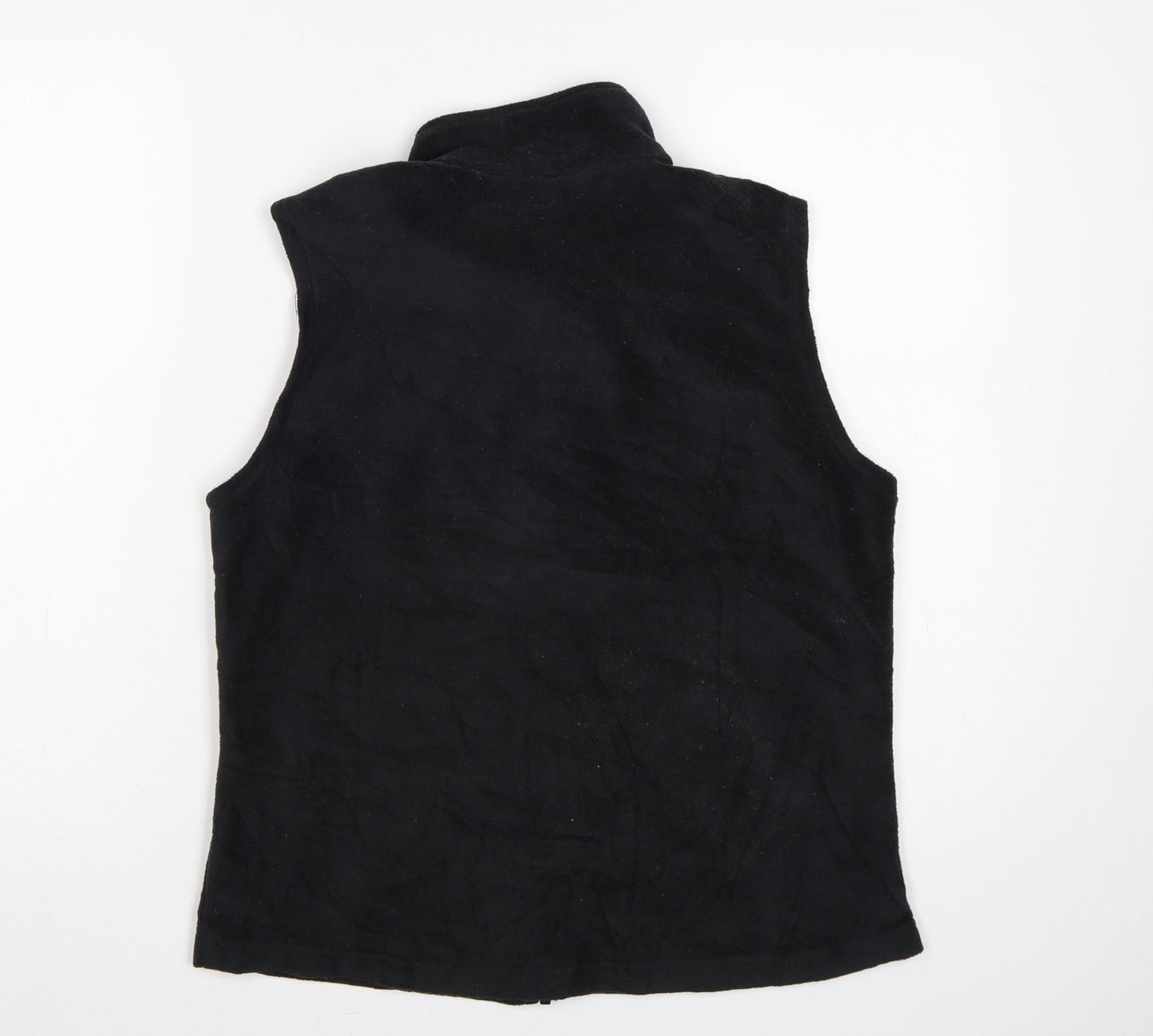Columbia Women’s Black M Fleece Interchange Bodywarmer Zip Waistcoat