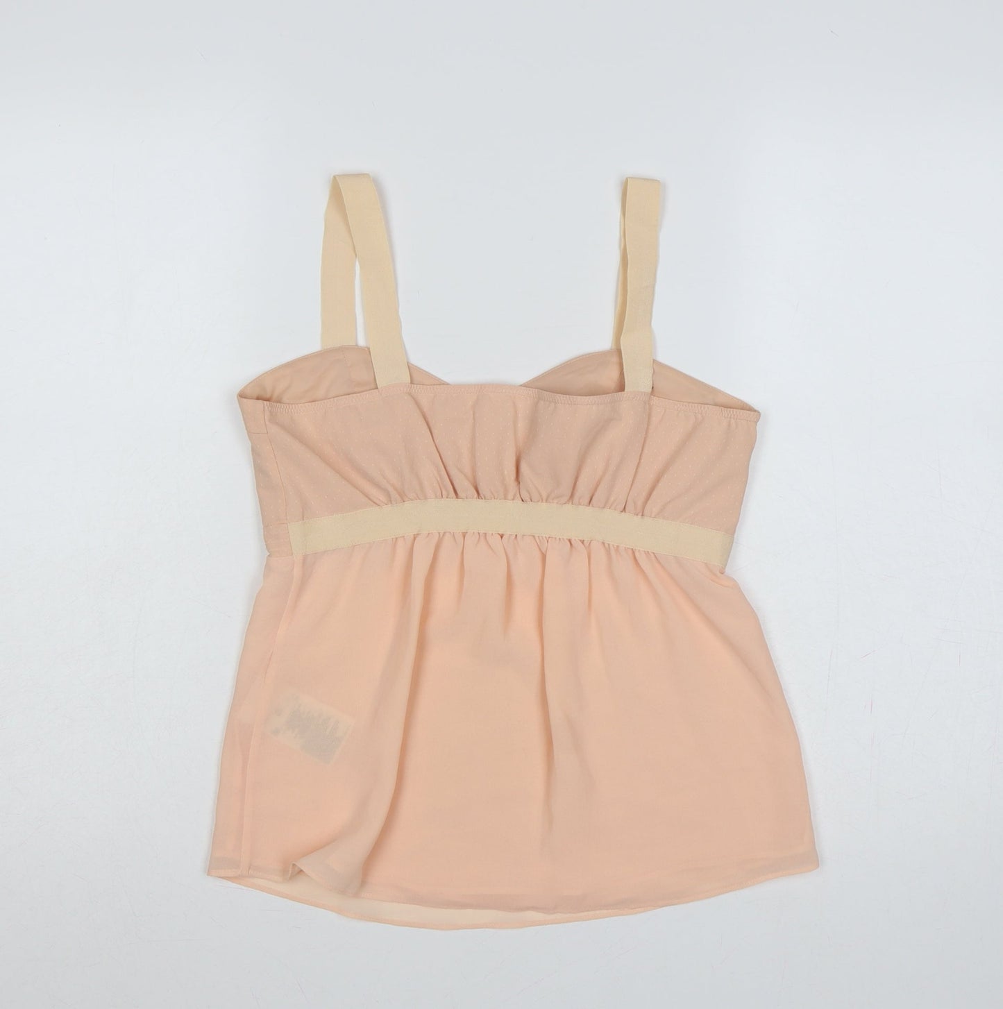 Gap Women Pink XS Sheer Chiffon Sweetheart Camisole Tank Top