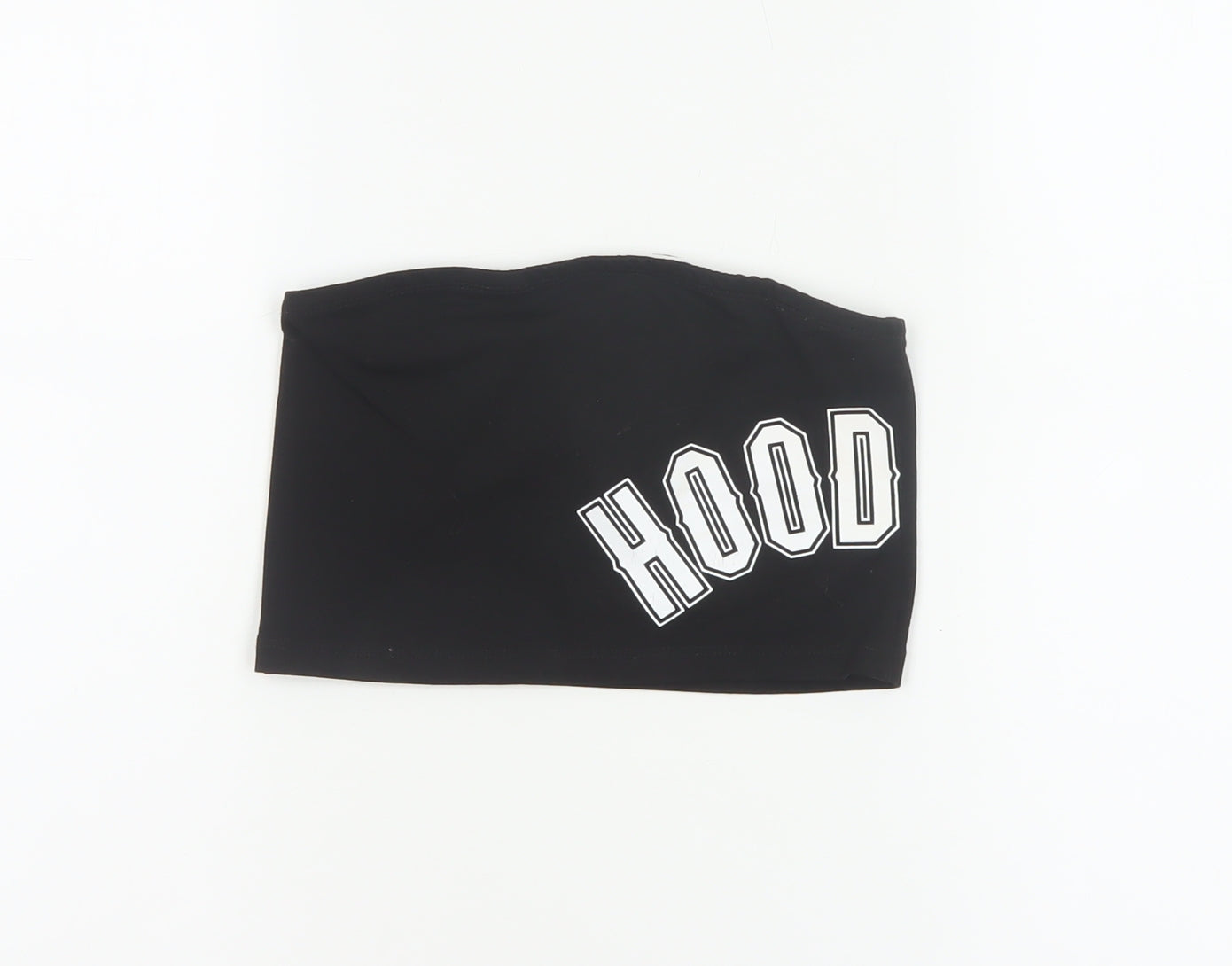 Hoodrich Women’s Black XS Strapless Stretch Logo Camisole Top