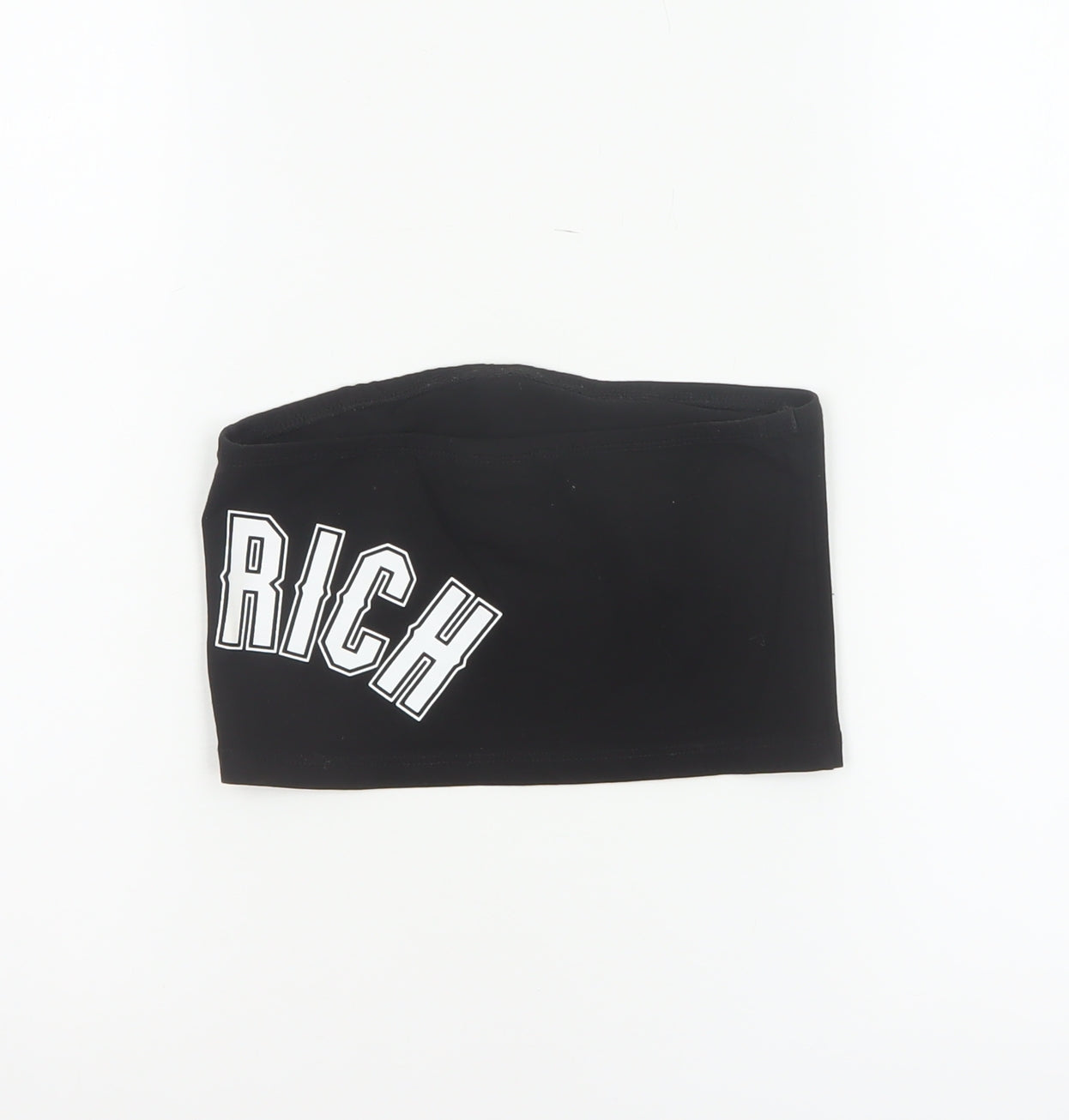 Hoodrich Women’s Black XS Strapless Stretch Logo Camisole Top