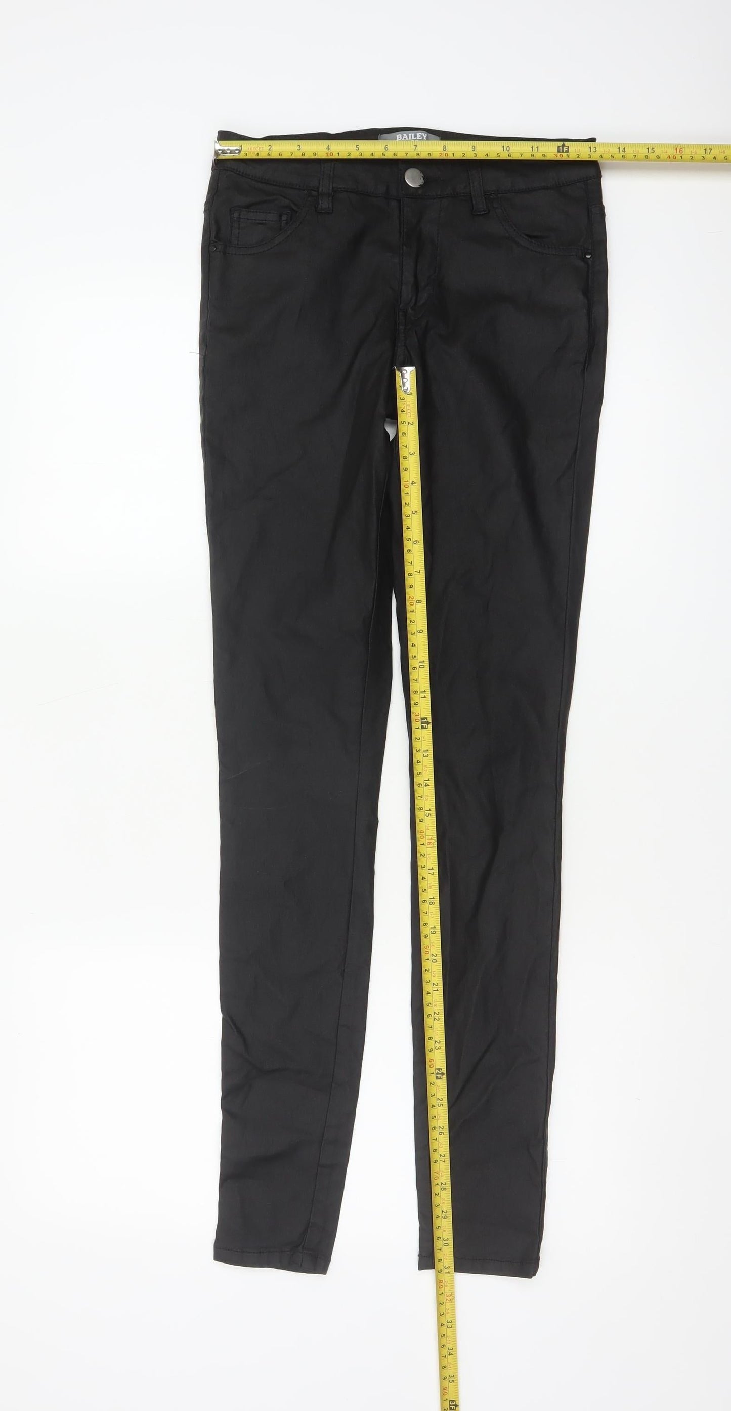 Bailey Dorothy Perkins Women Black UK 10 Skinny Stretch Jegging Trousers