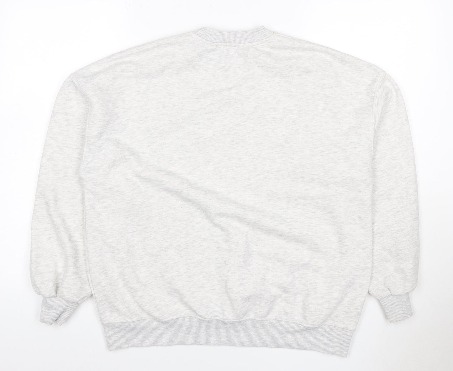 Pull&Bear Women’s Grey XS Mickey Mouse Disney Graphic Sweatshirt