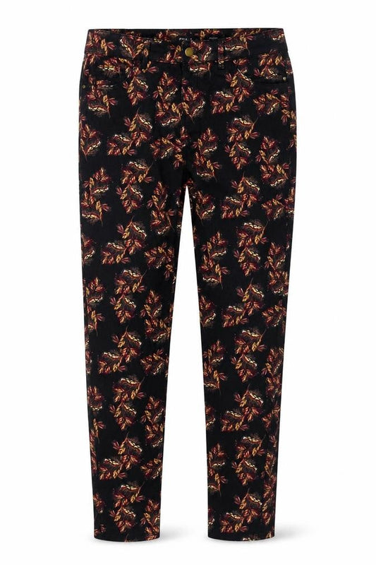 TU Women’s Black Floral Skinny Jeans Size 10 Slim Petite Stretch