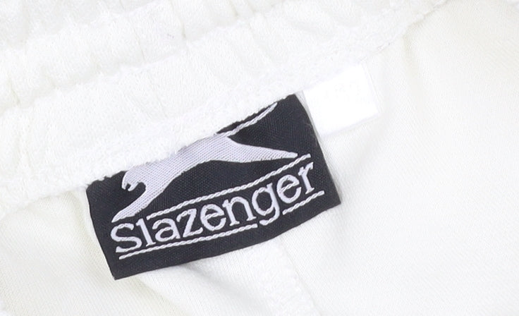 Slazenger Boys Ivory 9-10 Years Track Pants Straight Leg
