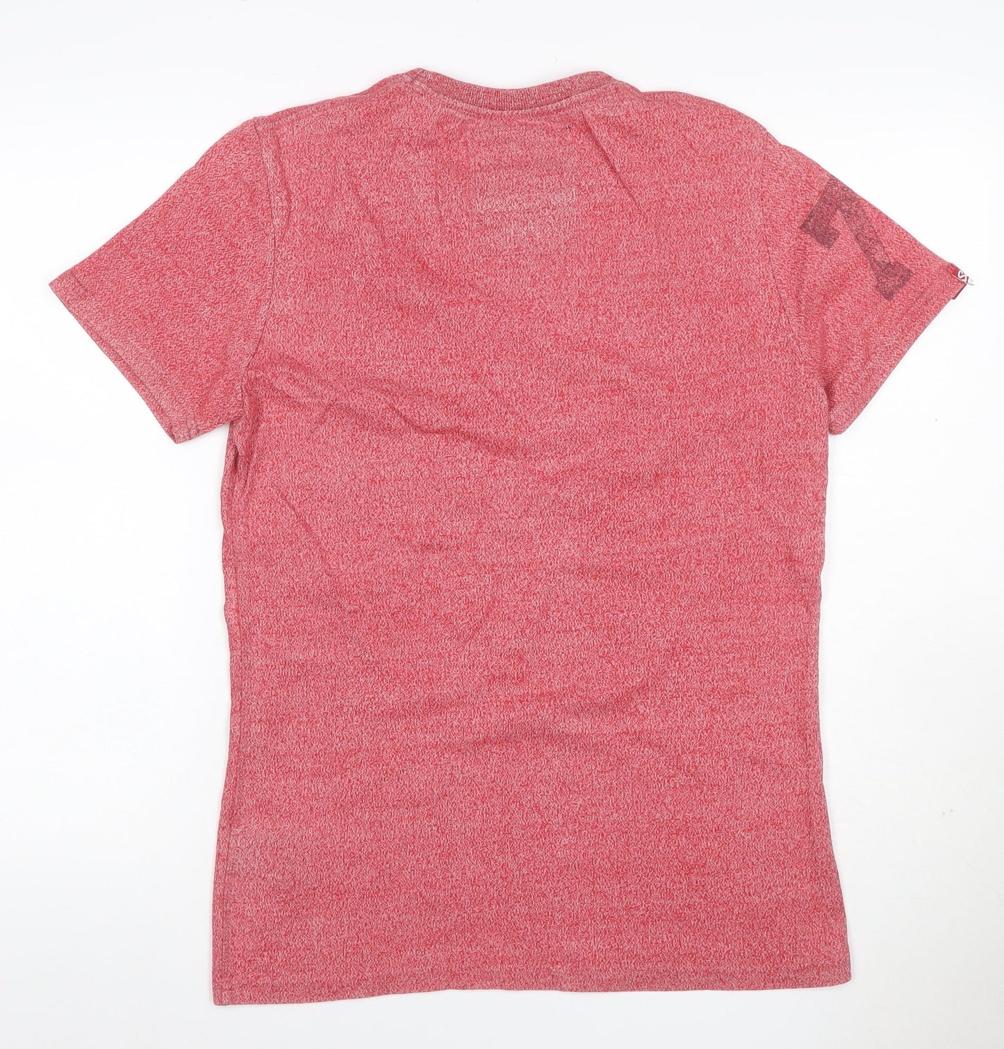 Superdry Men’s Red M Track & Field Graphic Print Crew Neck T-Shirt