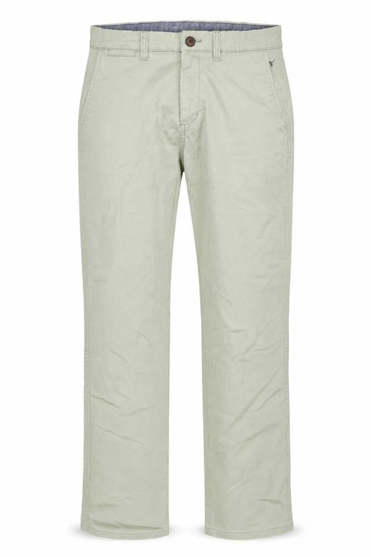 George Men’s Green 32W 32L Stretch Khaki Straight Jeans