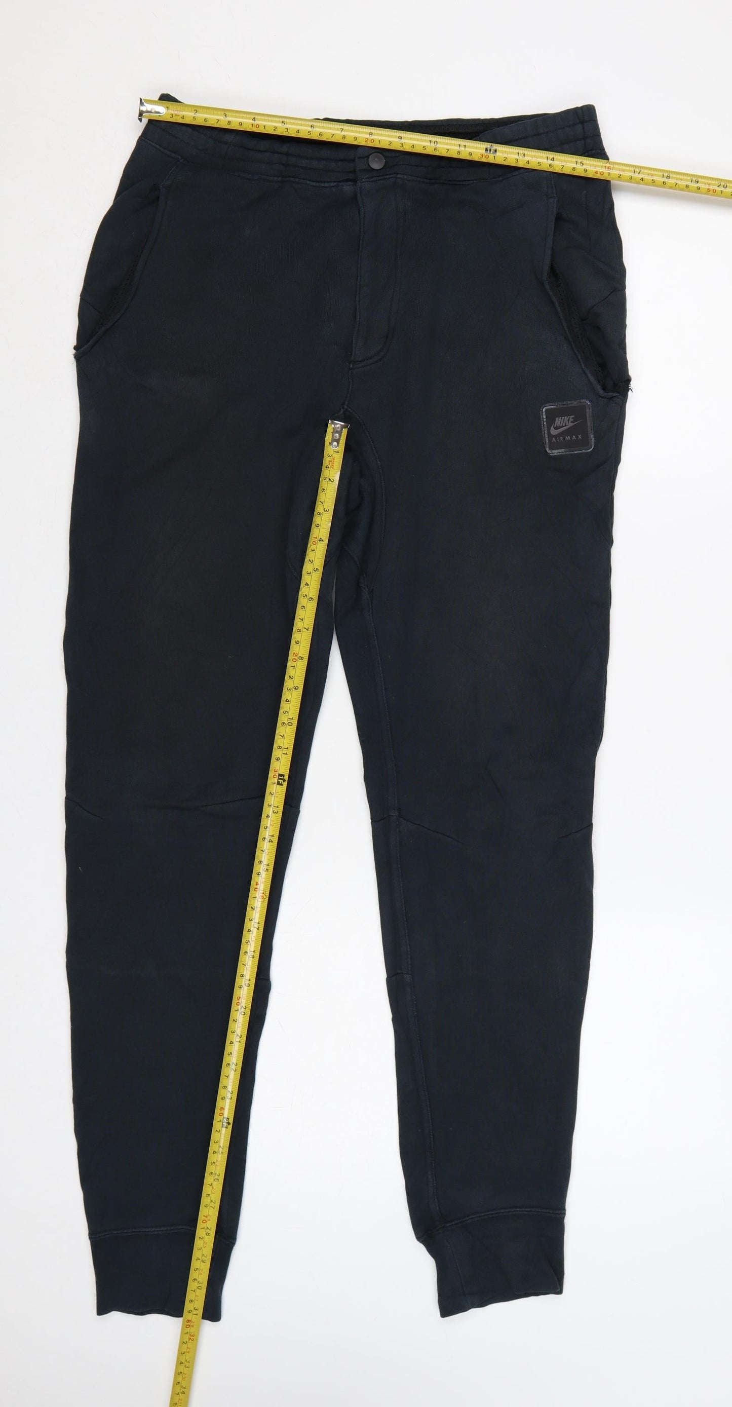 Nike Air Max Men's Black M Slim Tapered Jogger Trousers