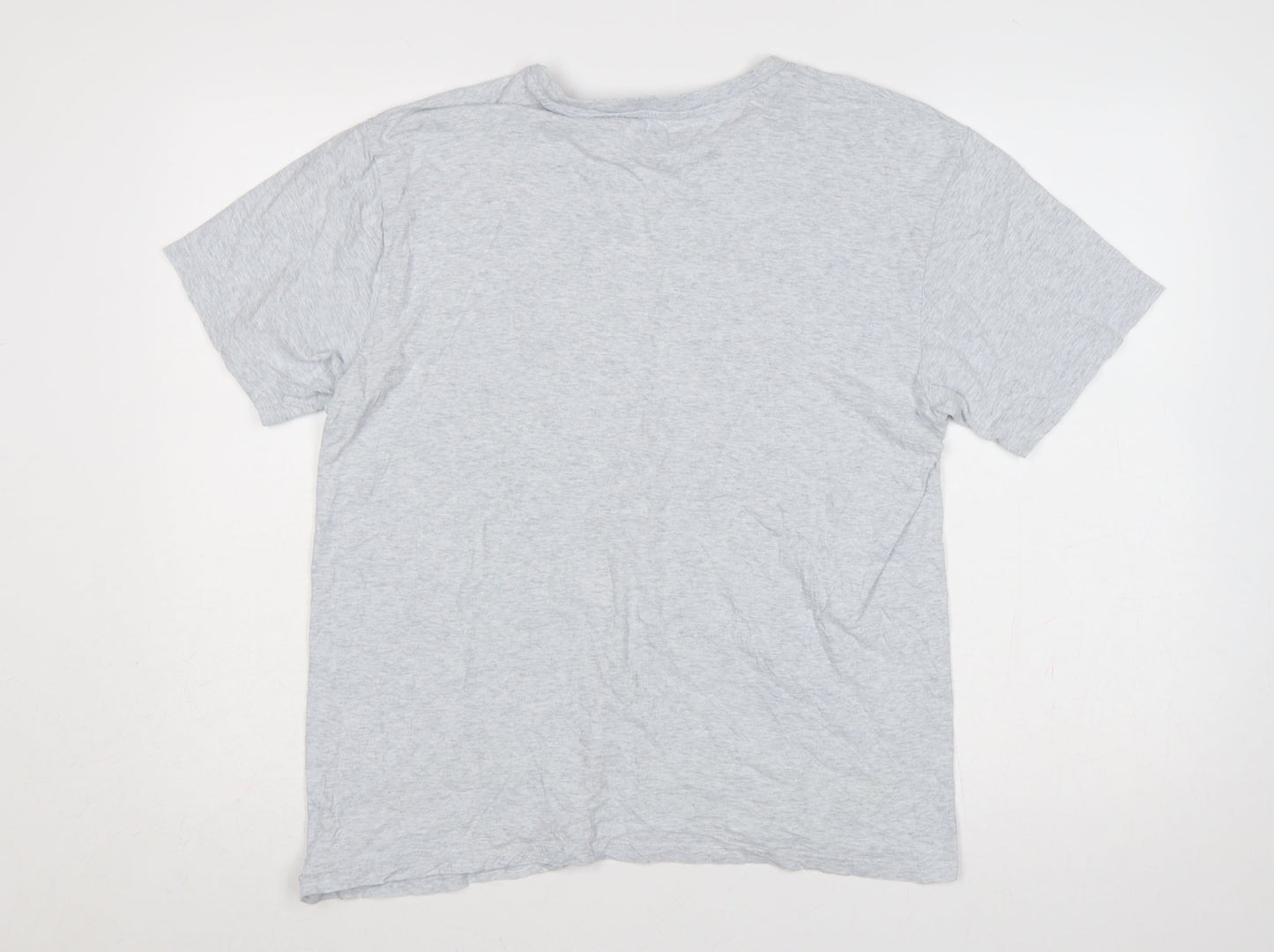 Carhartt Men Grey M Standard Crew Neck Logo T-Shirt
