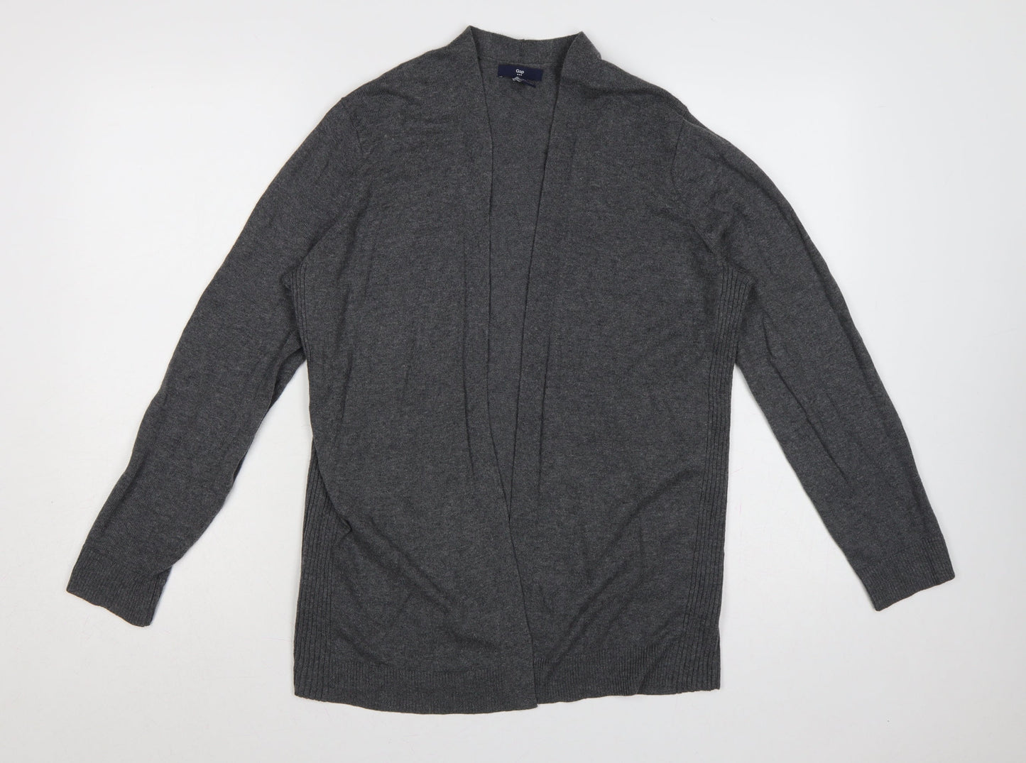 Gap Women’s Grey L Open Knit Longline Cardigan