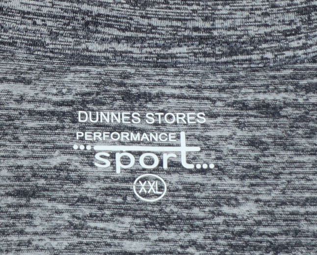 Additional view of Dunnes Women Grey 2XL Basic Sport Gym Training T-Shirt