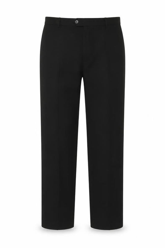 Marks & Spencer Men’s Black 40in Regular Straight Leg Dress Trousers 31in