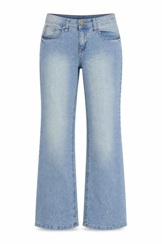 Yessica Women’s Blue Bootcut Jeans UK 10 EU 38 30in Leg Stretch
