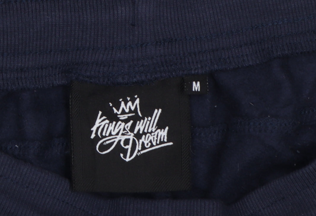 Kings Will Dream Men's Blue M Jogger Sweatpants Logo Drawstring
