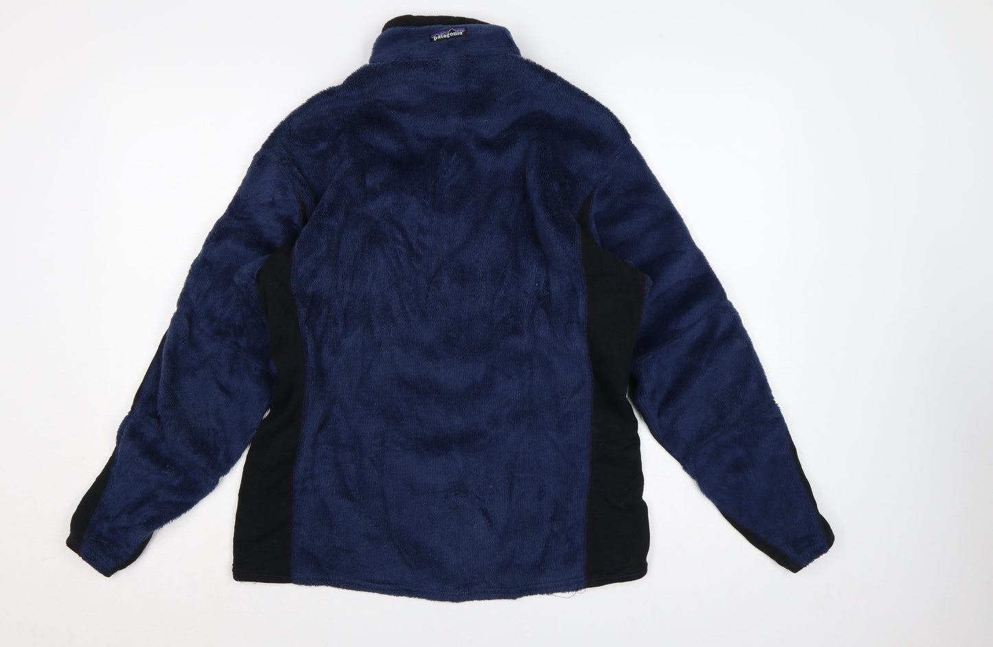 Patagonia Men’s Blue M Polartec 1/4 Zip Fleece Pullover Outdoor