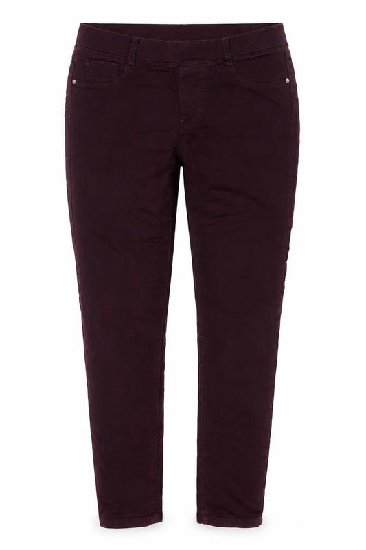 DP Denim Women’s Purple Size 12 Short Stretch Straight Jeans