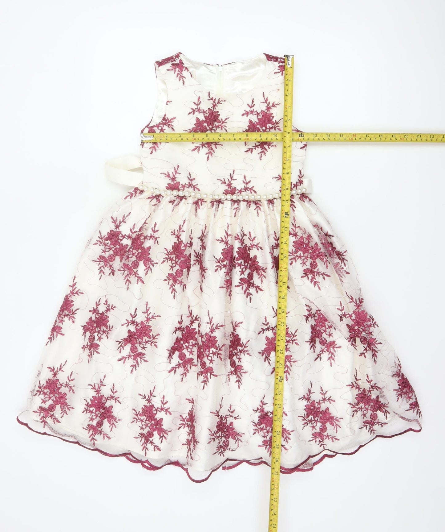 Couture Princess Teens Multicoloured Size 8 Ball Gown Floral Dress