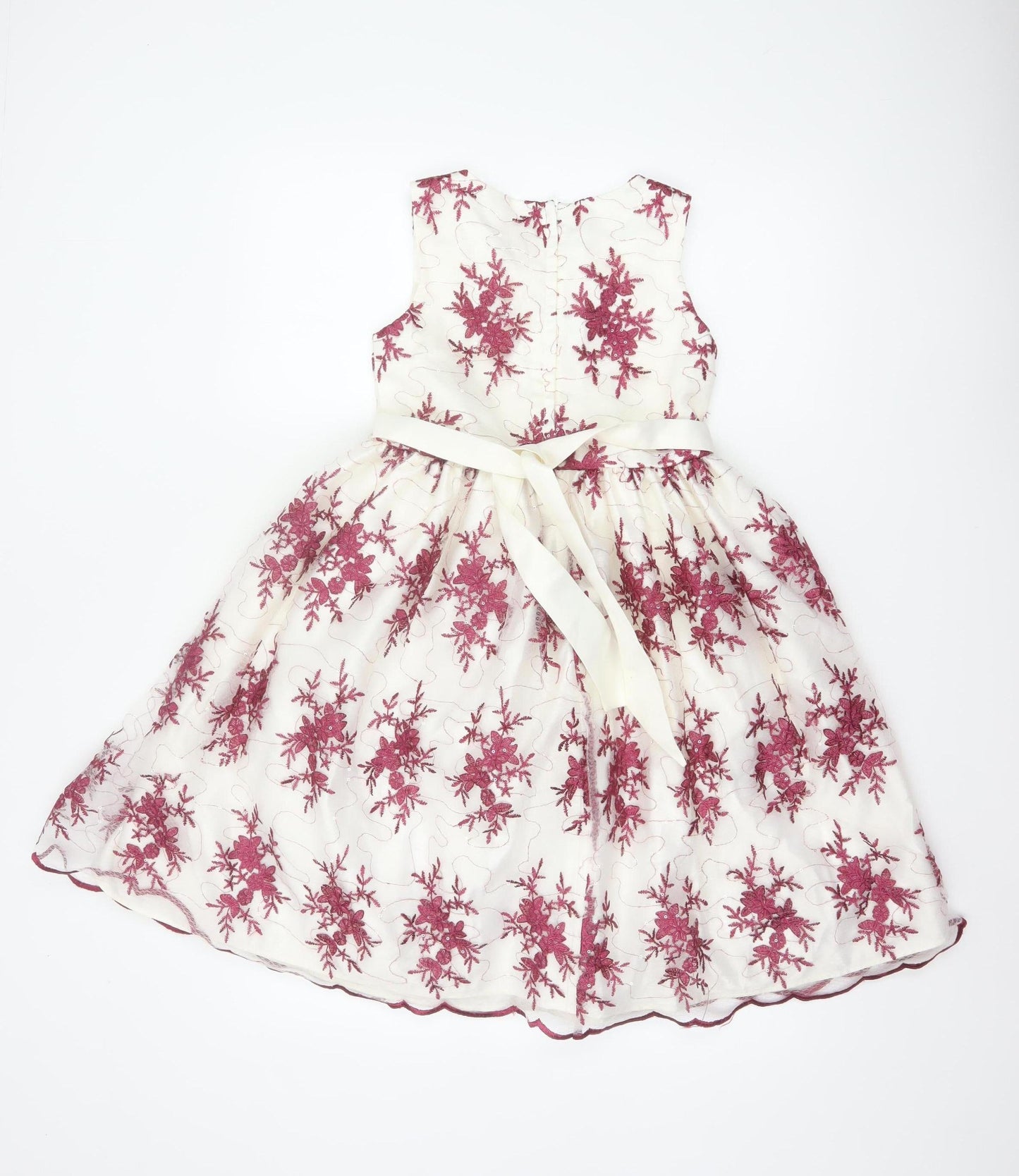 Couture Princess Teens Multicoloured Size 8 Ball Gown Floral Dress
