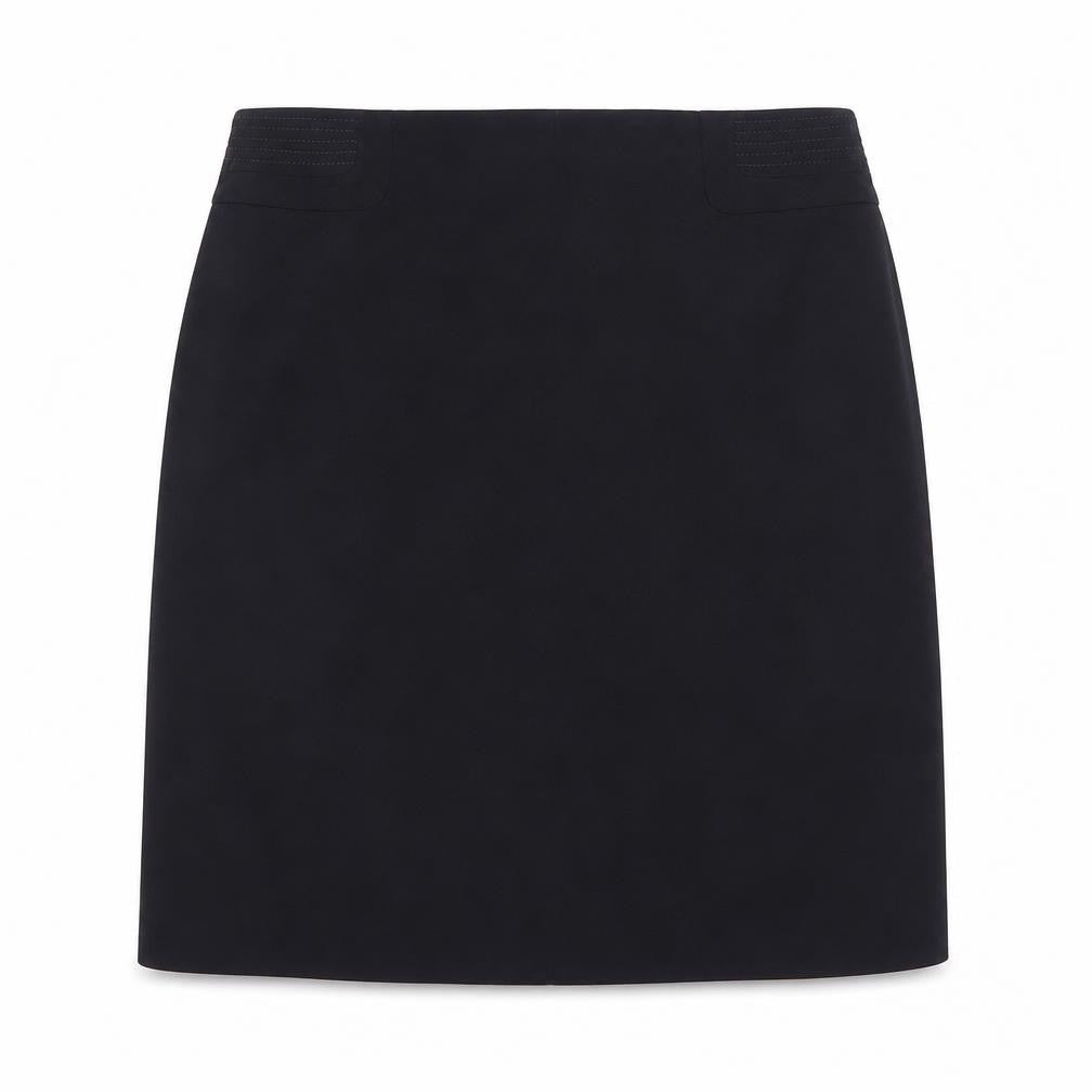 Hobbs Women Black UK 10 Straight Pencil Knee Length Lined Skirt