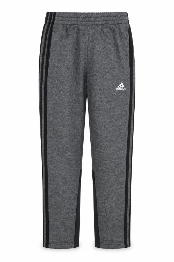 Adidas Mens Grey M Track Pants Tapered Climawarm Zip Pockets