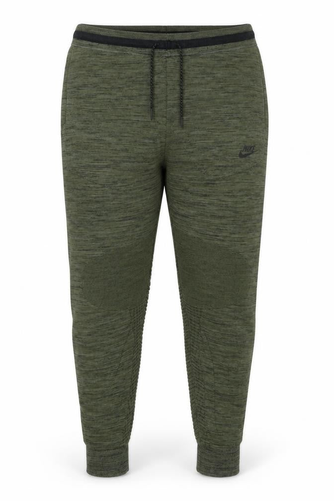Nike Mens Green S Jogger Trousers Stretch Drawstring Athletic