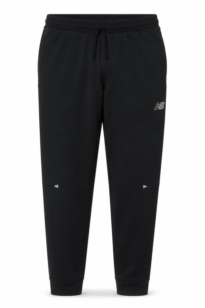 New Balance Men’s Black XL RC Running Jogger Trousers Zip Pockets