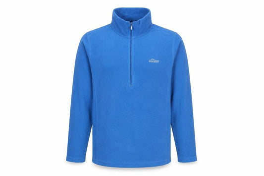 Portwest Men’s Blue M 1/2 Zip Fleece Pullover Sweatshirt