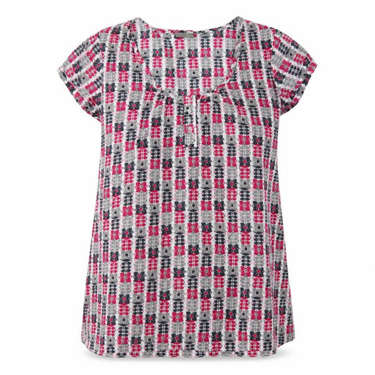 Trespass Women Multicoloured XL Floral Cotton Tunic Blouse