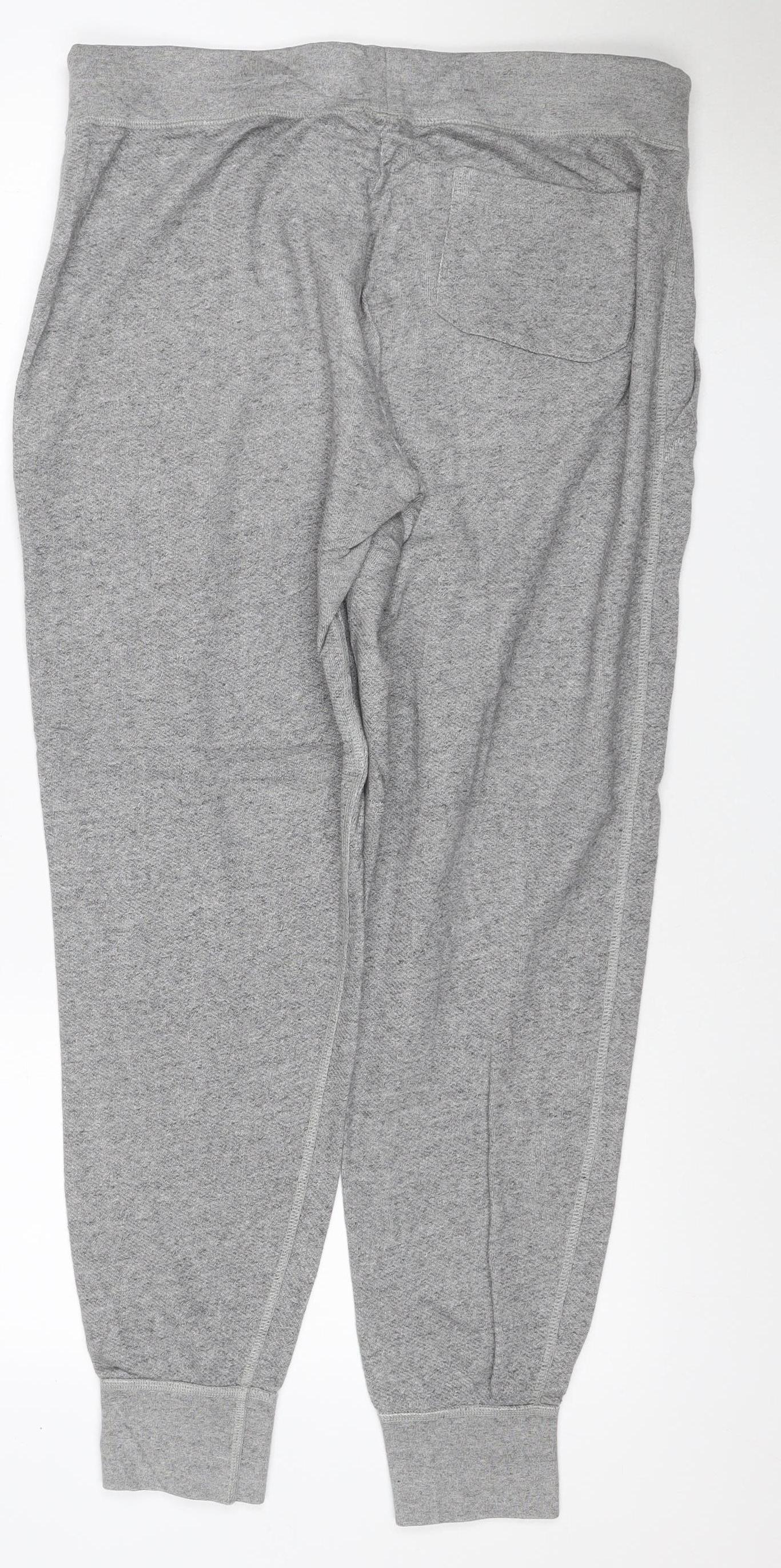 Polo Ralph Lauren Men Grey M Jogger Sweatpants Drawstring