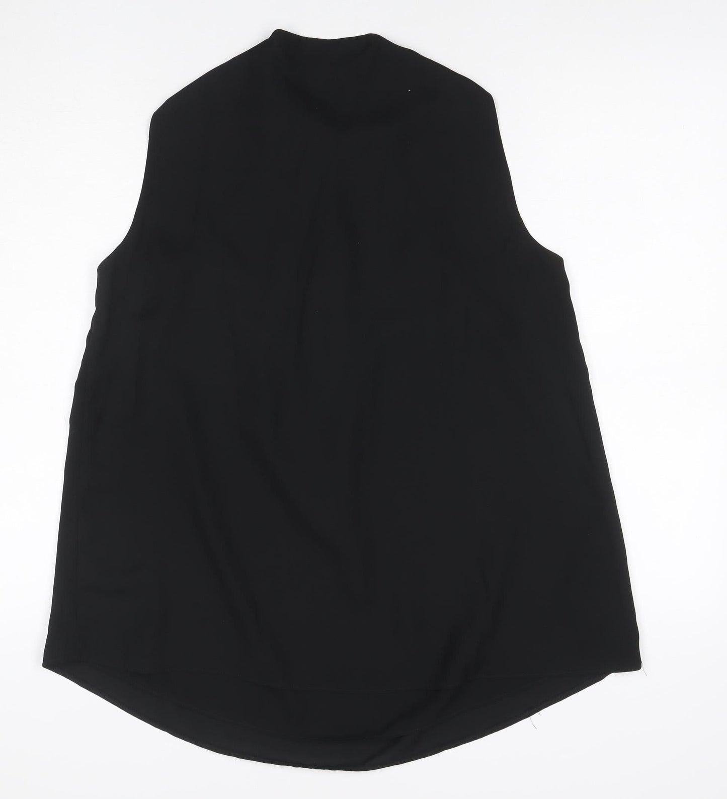 By Very Women’s Black UK 18 Tunic Button-Up Kimono Sleeve Blouse