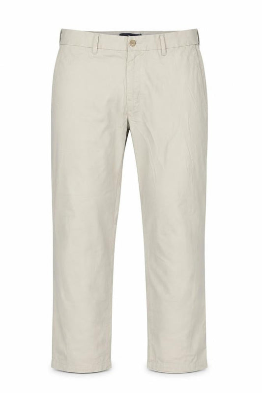 Blue Harbour Men’s Beige 36W 29L Cotton Straight Chino Trousers