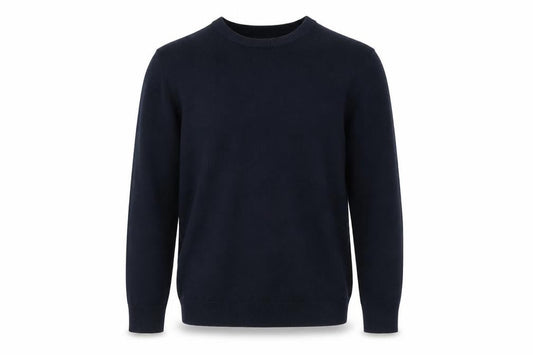 Marks & Spencer Men's Navy M Cashmilon Crew Neck Pullover Jumper