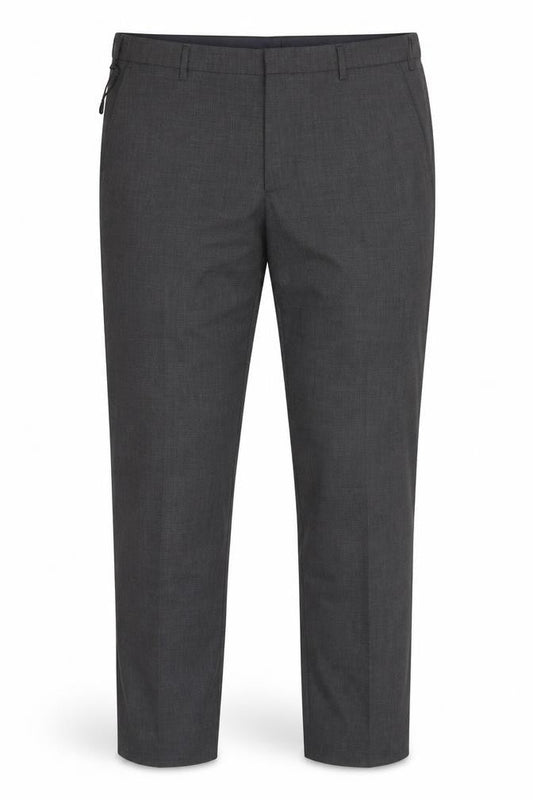Marks & Spencer Men’s Grey 44in Regular Wool Blend Performance Dress Trousers