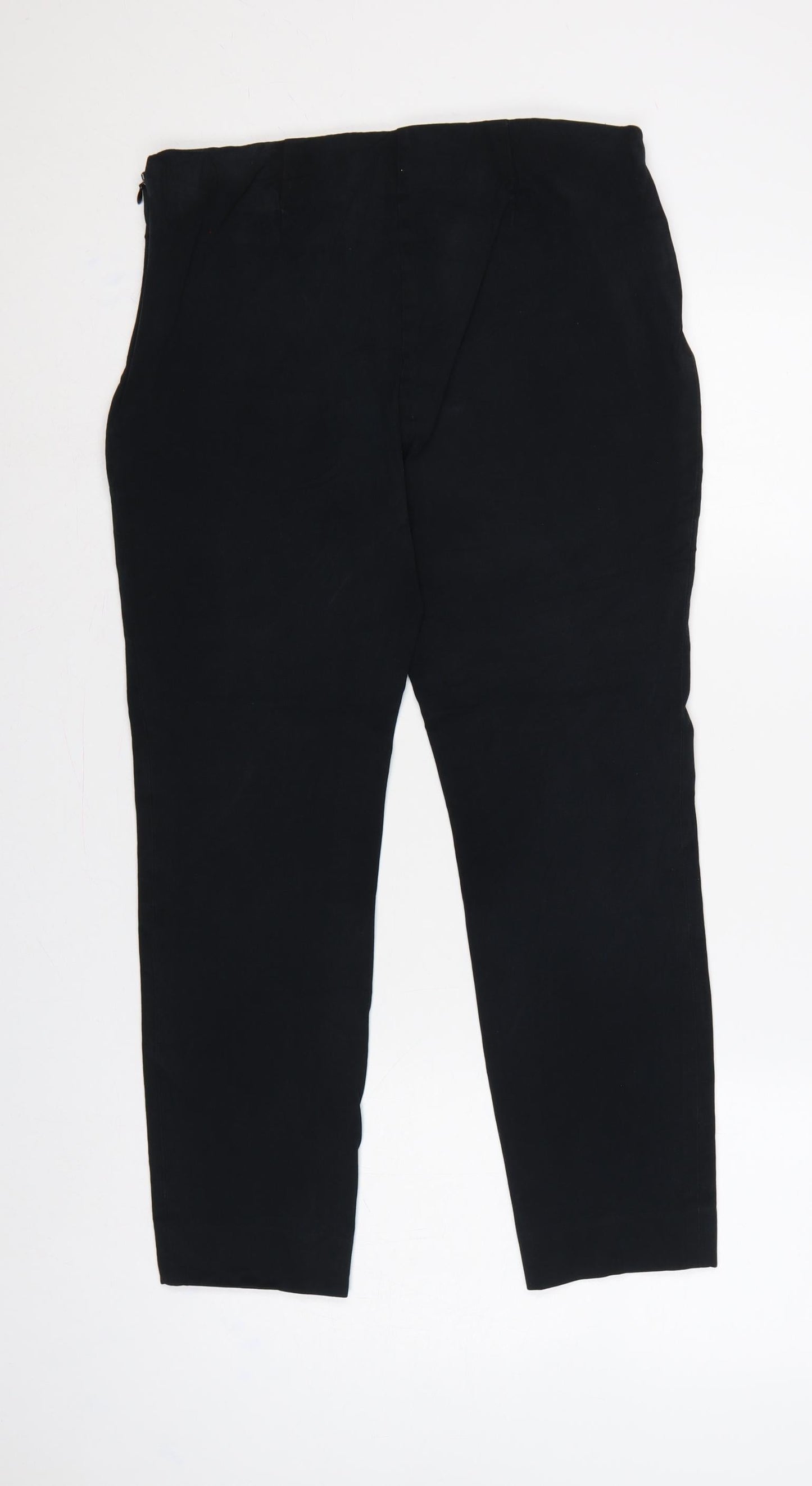 Lauren Ralph Lauren Women Black Size 8 Tailored Straight Trousers