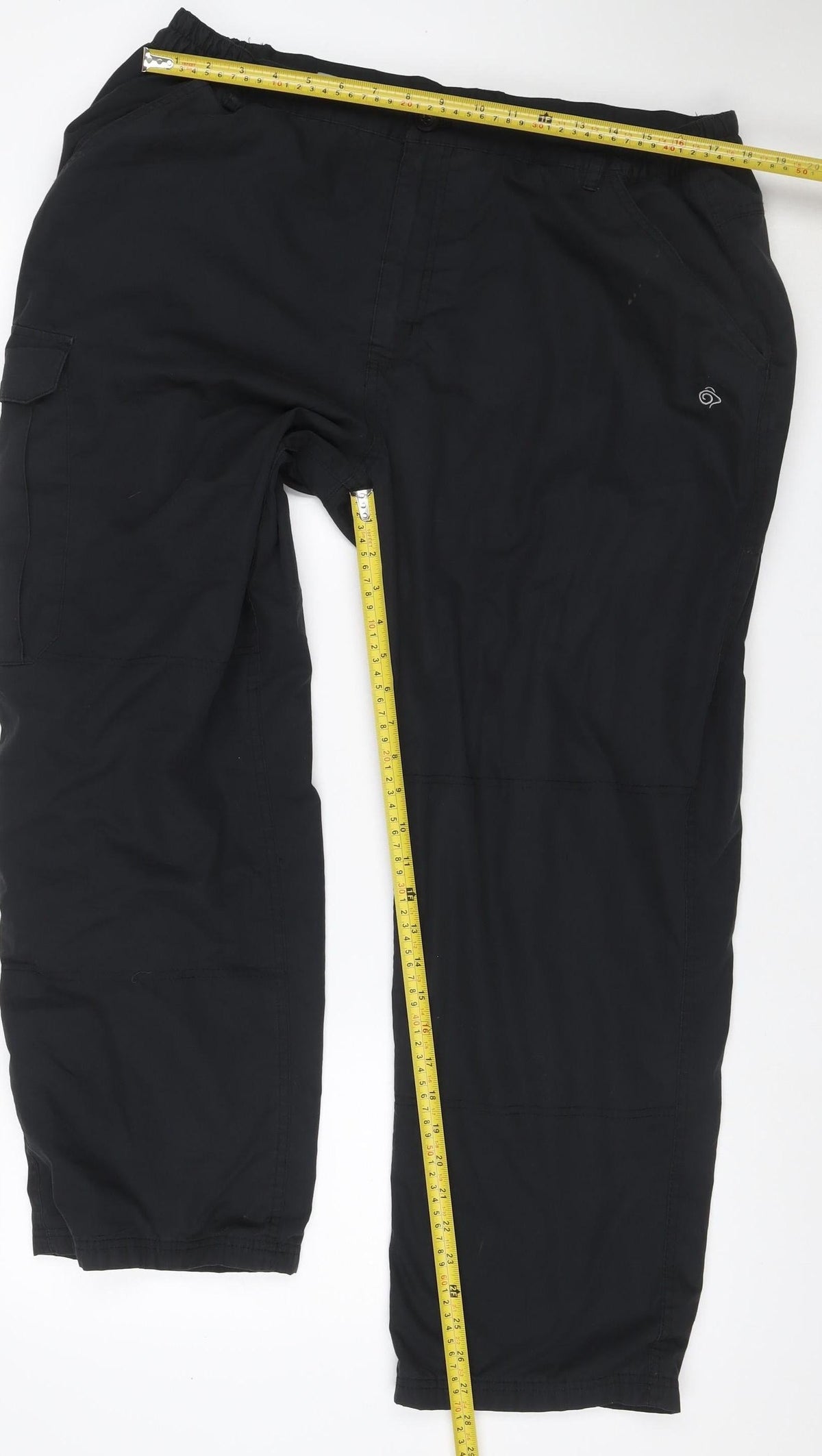 Craghoppers Unisex Adults Black Size 40 Hiking Walking Cargo Trousers
