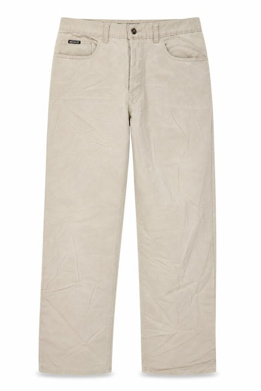 Mish Mash Men’s Beige Straight Jeans W32 Regular Cotton Blend