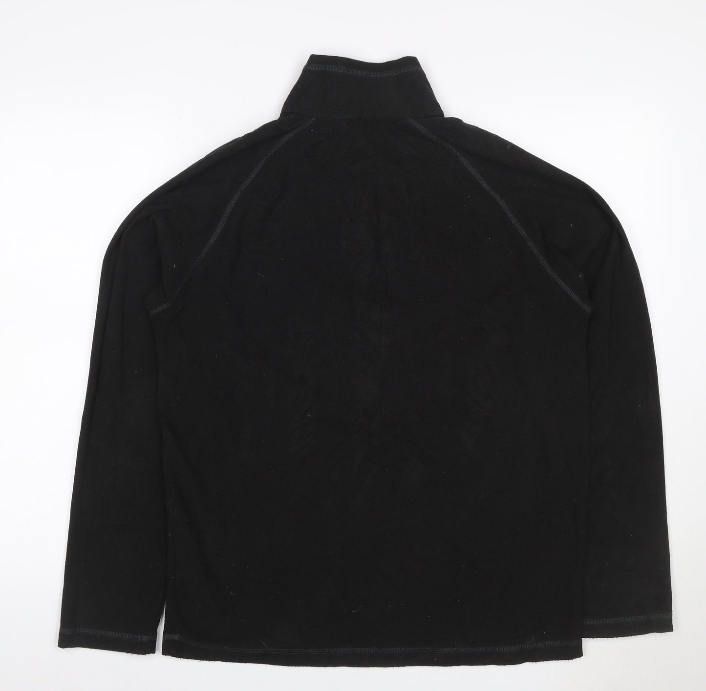Regatta Men’s Black L 1/4 Zip Fleece Sweatshirt Outdoor